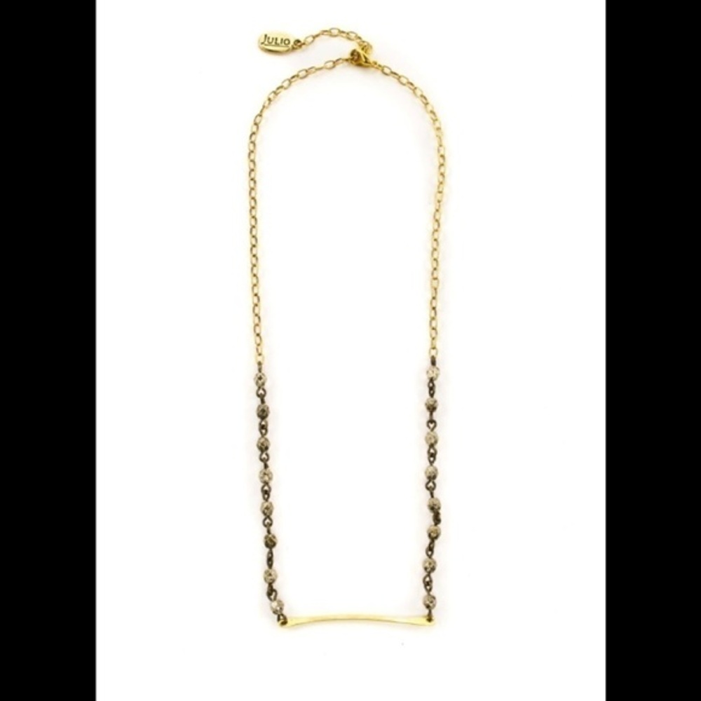 Julio Designs Bernie Necklace Gold​​​​​​​​